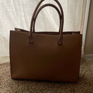Tan/beige handbag from Target. A New Day brand